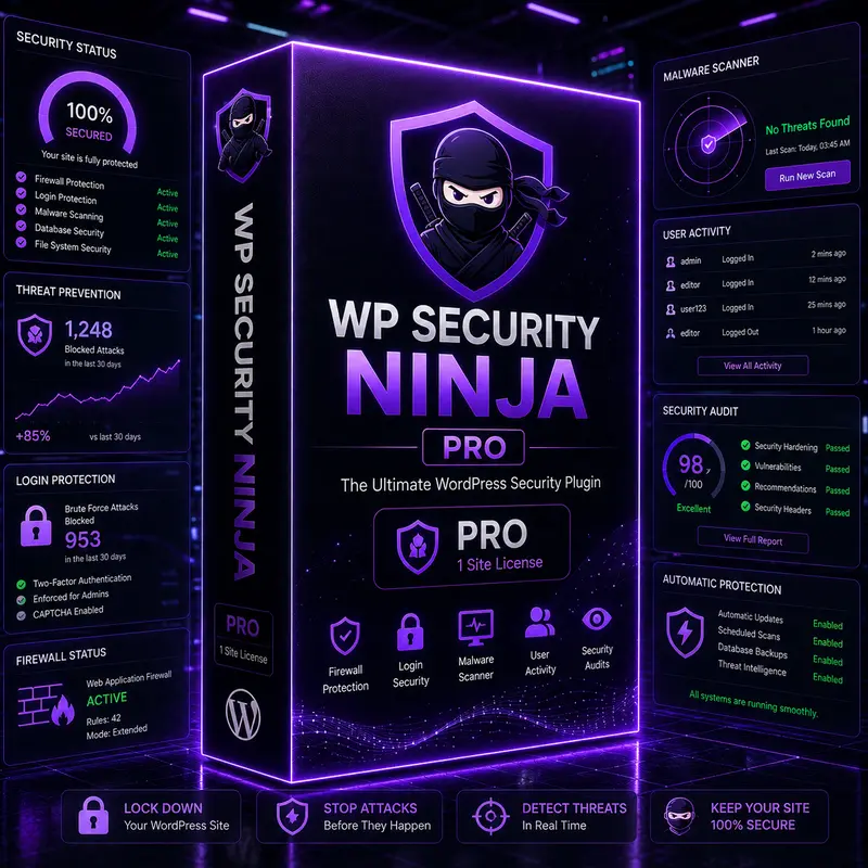 WP Security Ninja Pro